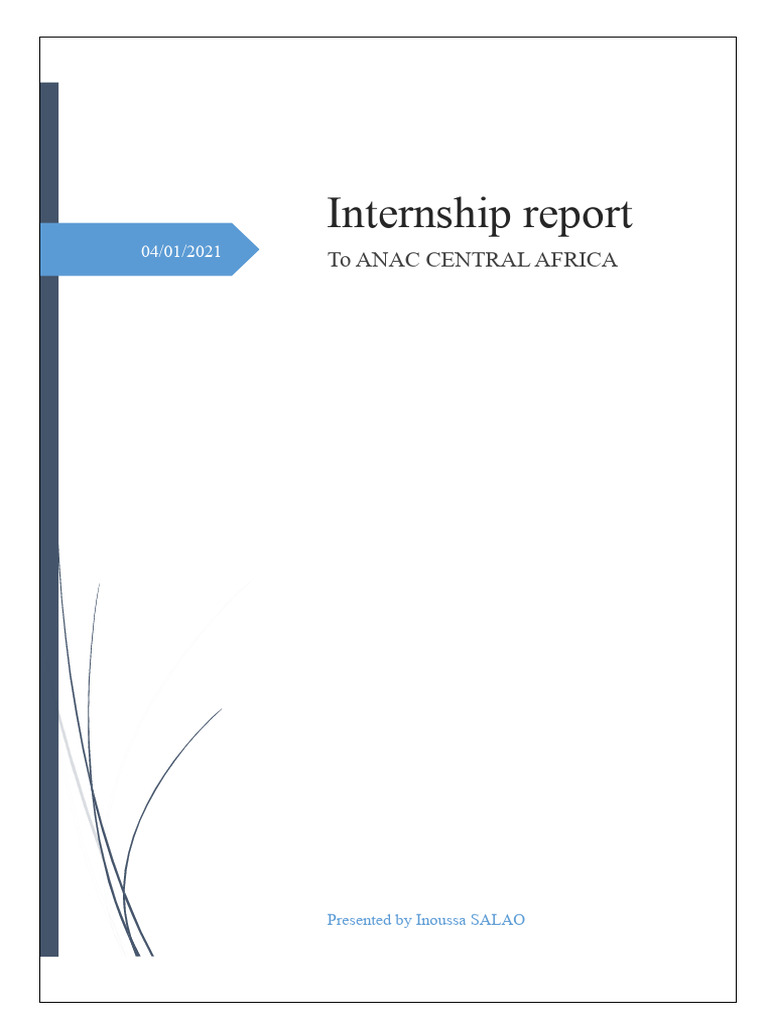 Internship Report Anac | PDF