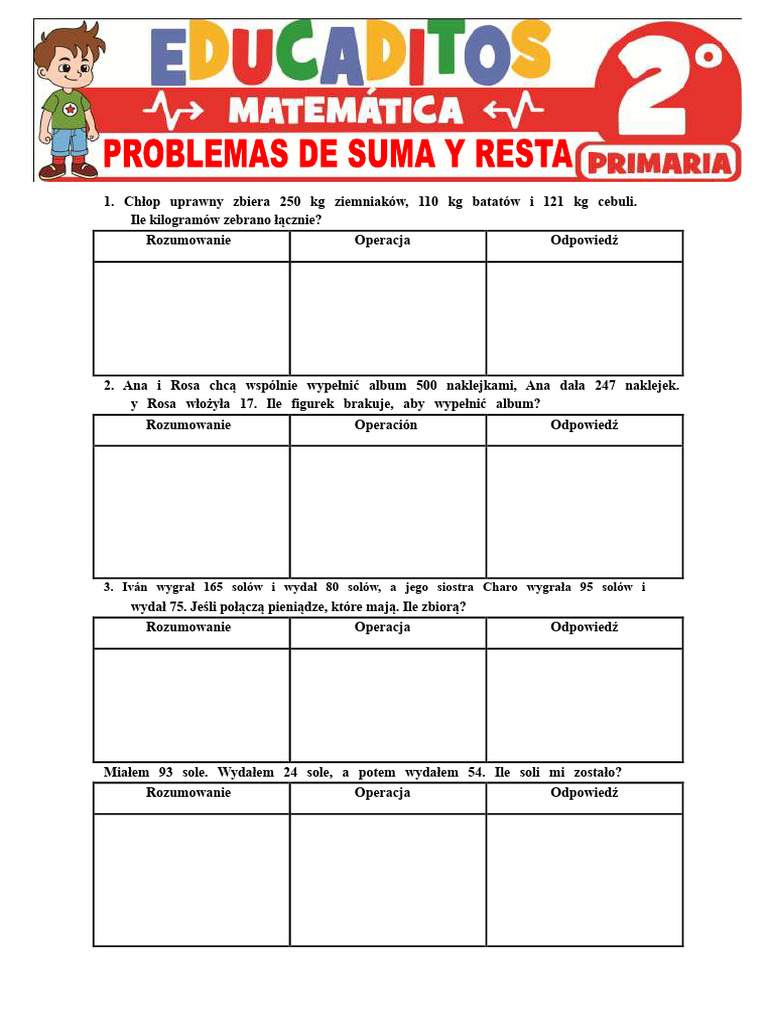 problemy-z-dodawaniem-i-odejmowaniem-dla-drugiej-klasy-szko-y