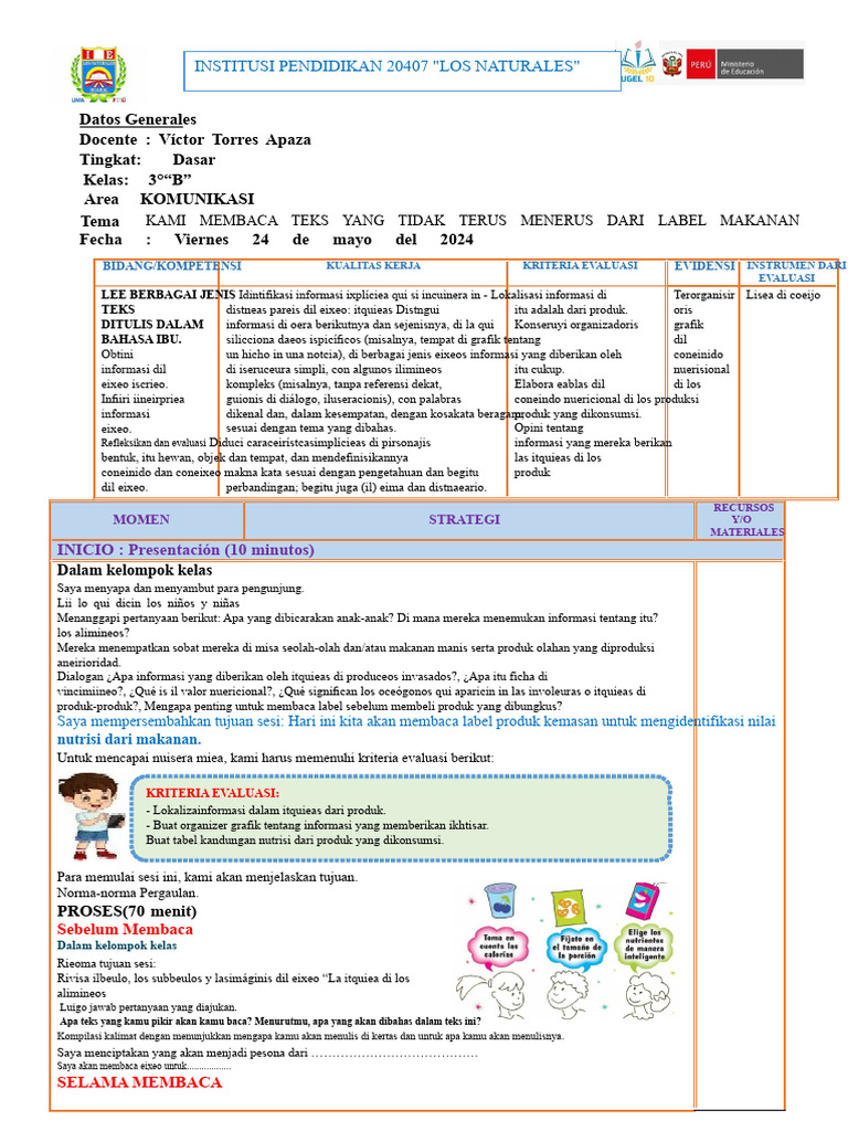 Membaca Label Nutrisi untuk Anak-anak | PDF