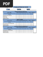 Daily Sanitation Checklist Template | PDF