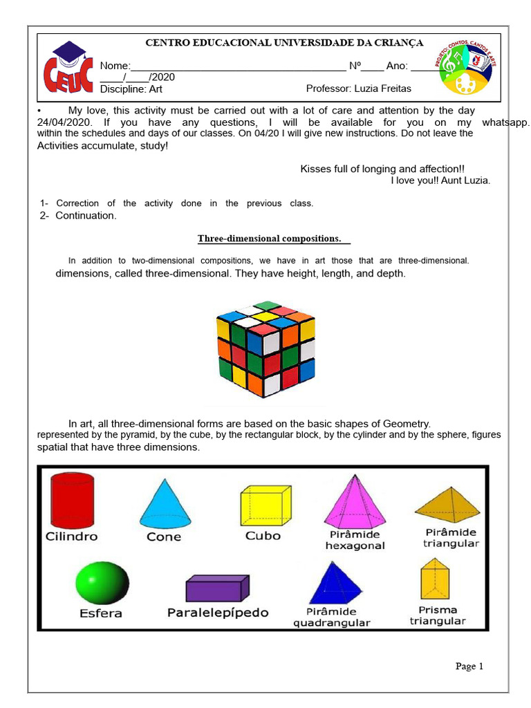 Art Activity 6 - 1st Semester PDF | PDF | Sculpture | Length