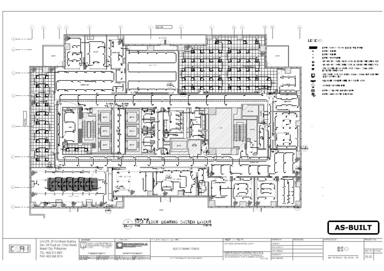 Ee-02 31st Floor Lighting System Layout1-Layout1 | PDF