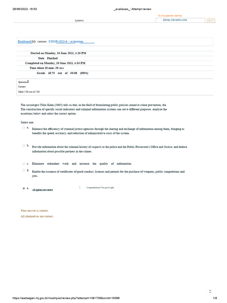 Evaluation - Attempt Review | PDF | Information | Falsifiability