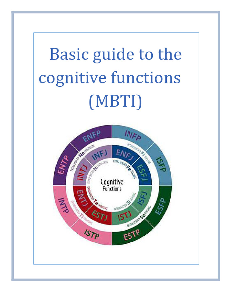 Understanding MBTI Cognitive Functions | PDF | Psychology | Mental ...
