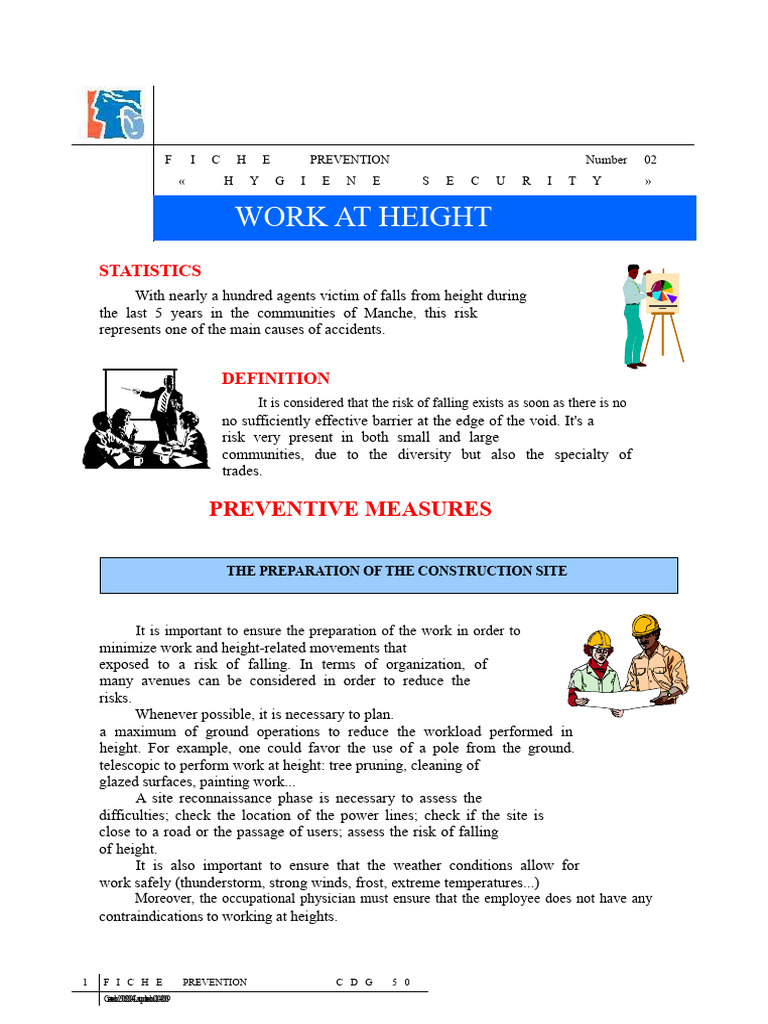Work at Height Safety Guidelines | PDF | Scaffolding