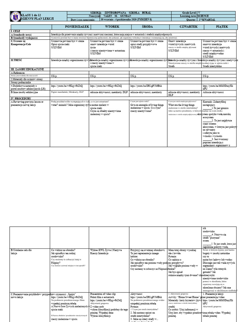 Nauka 5 - Q2 - W8 DLL | PDF