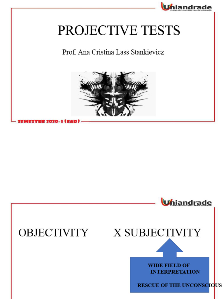 Understanding Projective Tests in Psychology | PDF | Psychology ...