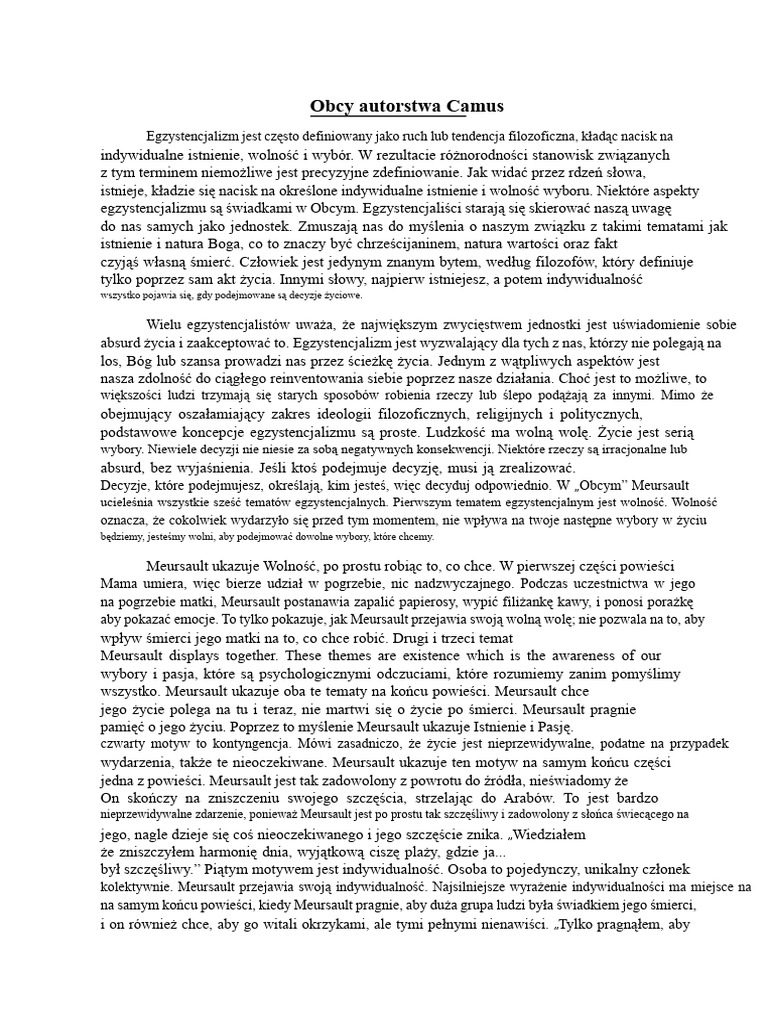 Obcy | PDF