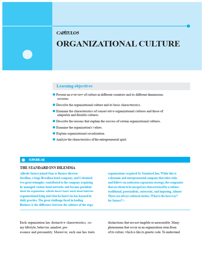 Understanding Organizational Culture Dynamics | PDF | Organizational ...