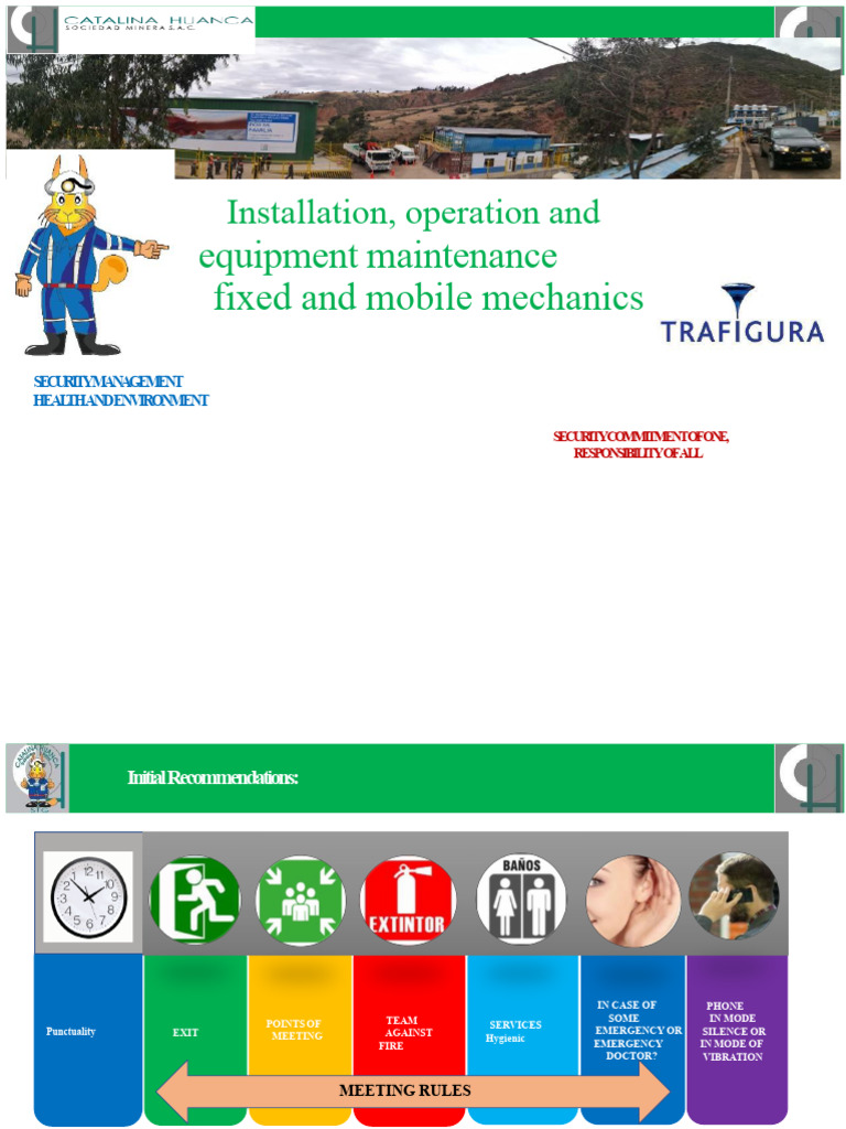 Equipment Safety and Maintenance Guidelines | PDF