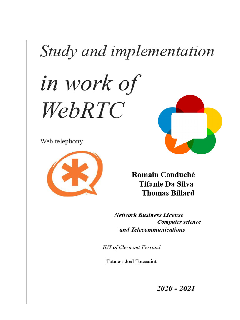 WebRTC Implementation in Telephony | PDF | World Wide Web | Internet & Web