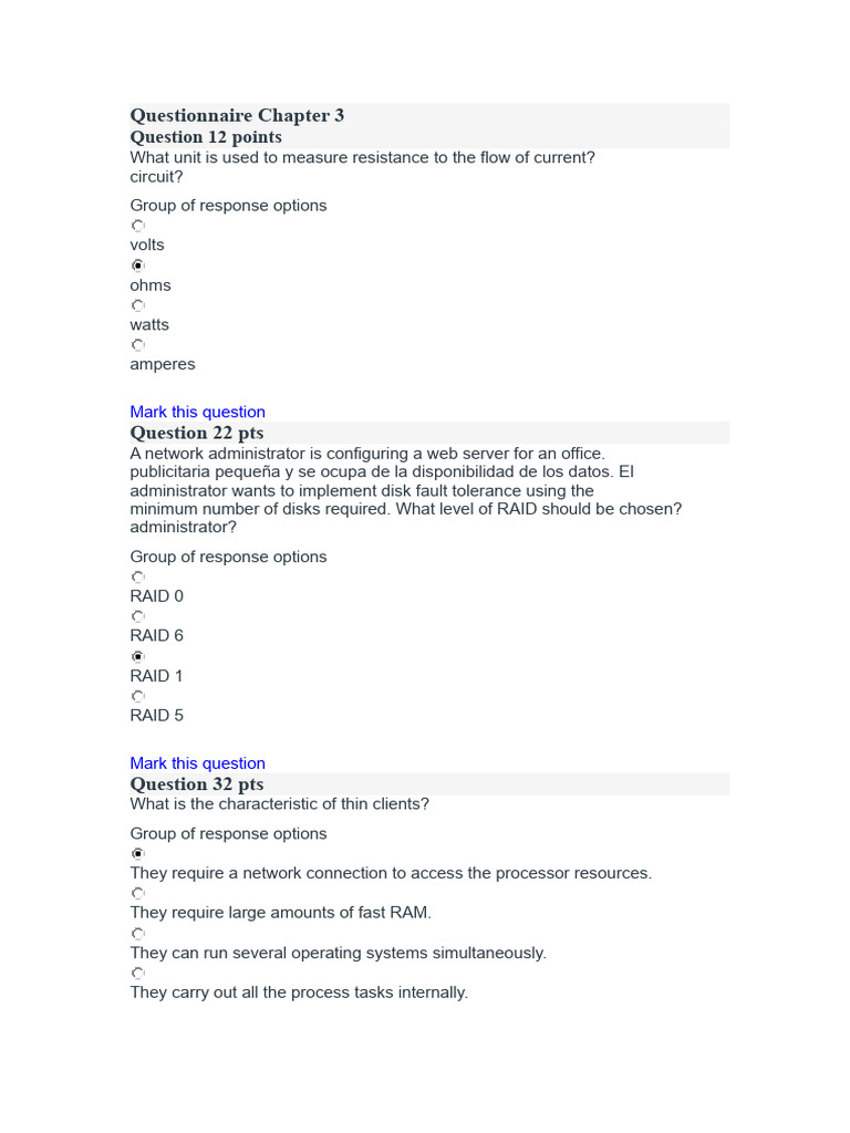 IT Hardware Maintenance Questionnaire | PDF | Bios | Computer Hardware