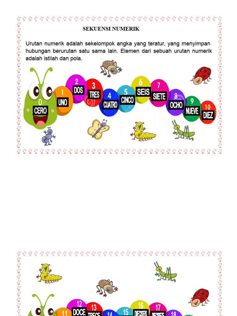 Urutan Numerik | PDF