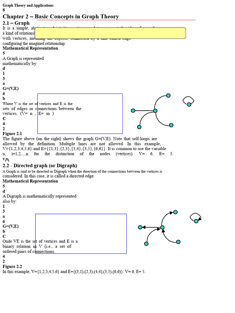 Basic Concepts in Graph Theory | PDF | Mathematical Concepts | Applied ...
