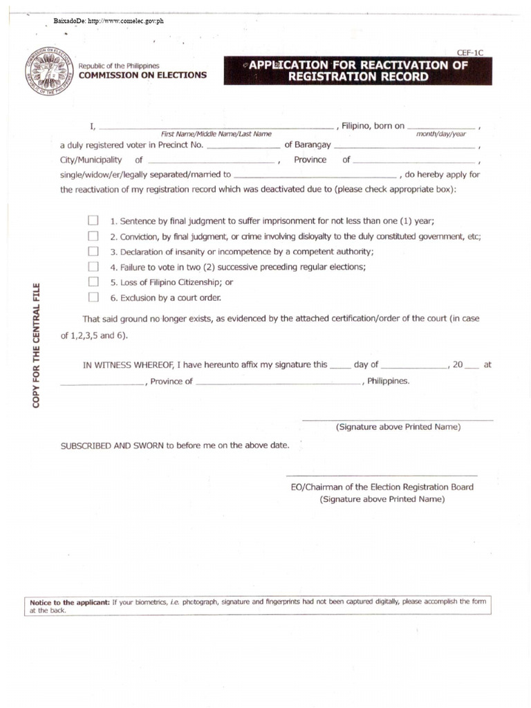 Download do site Comelec.gov.ph | PDF