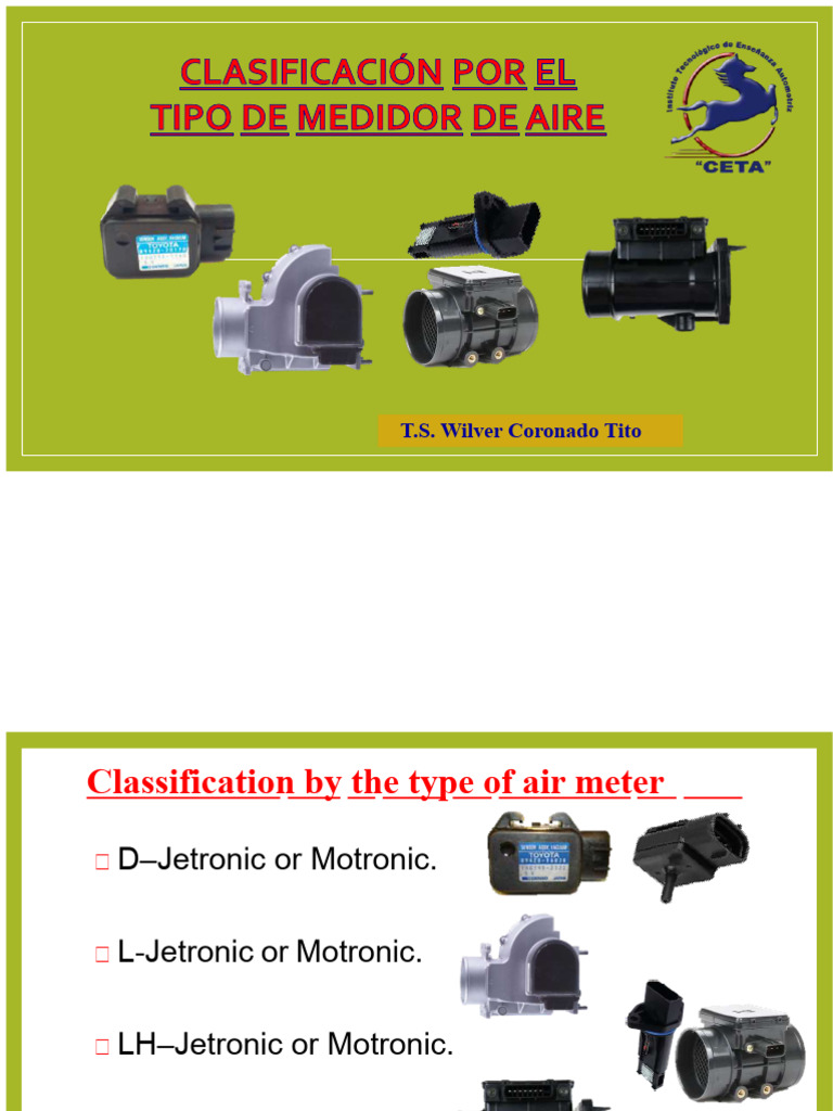 Air Meter Classification Systems Explained | PDF