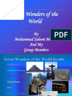 Seven Wonders of The World by Minhas
