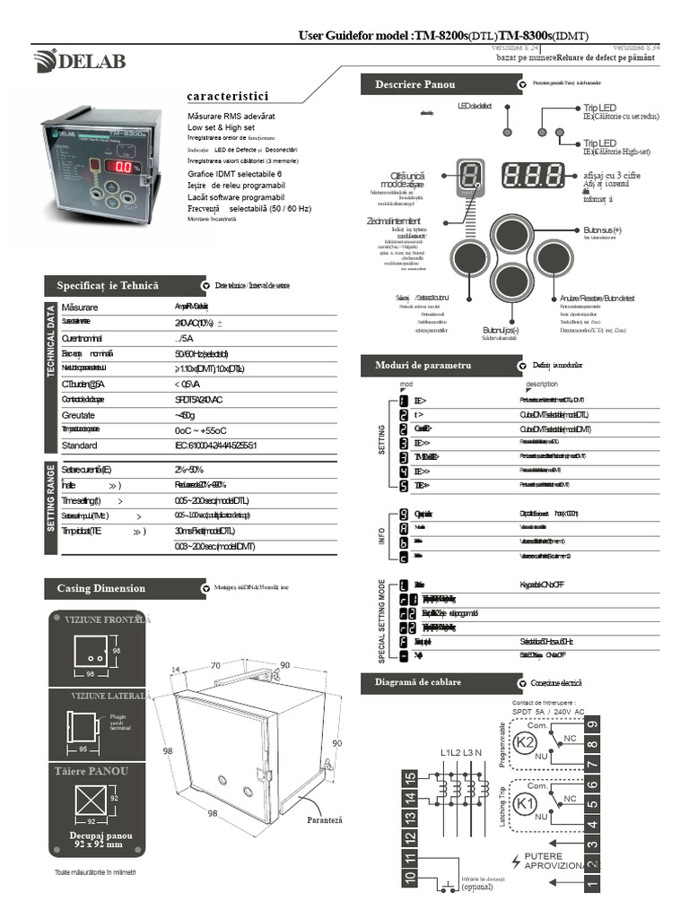 Cat TM82 8300manual | PDF