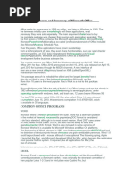 Microsoft Office Suite Components | PDF | Microsoft Office | Microsoft ...