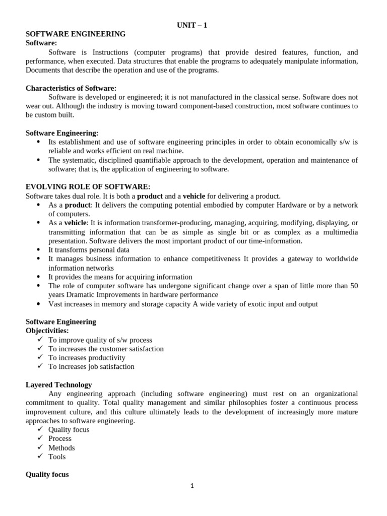 Introduction to Software Engineering Concepts | PDF | Software ...