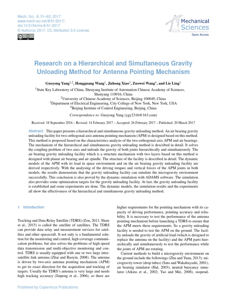 Research On A Hierarchical and Simultaneous Gravit | PDF | Rotation | Force