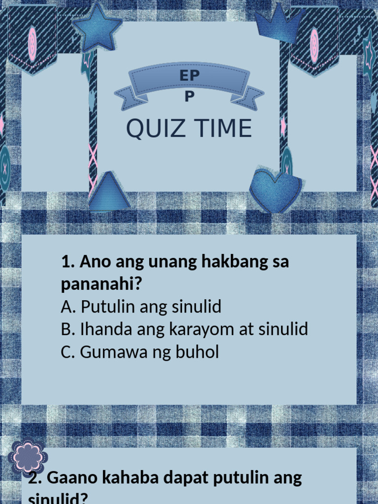 Quiz Time | PDF