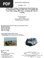IRC Class 70R Loading Specifications | PDF | Lane | Bridge