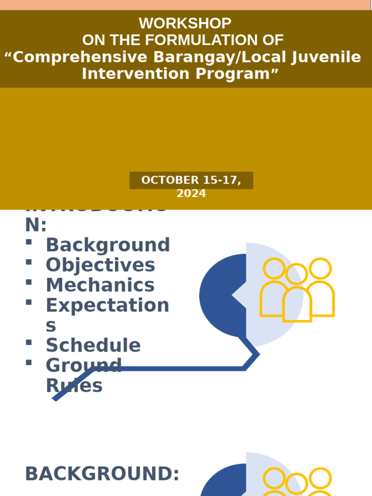 Introduction of CBJIP For Region 8 | PDF | Child Protection ...