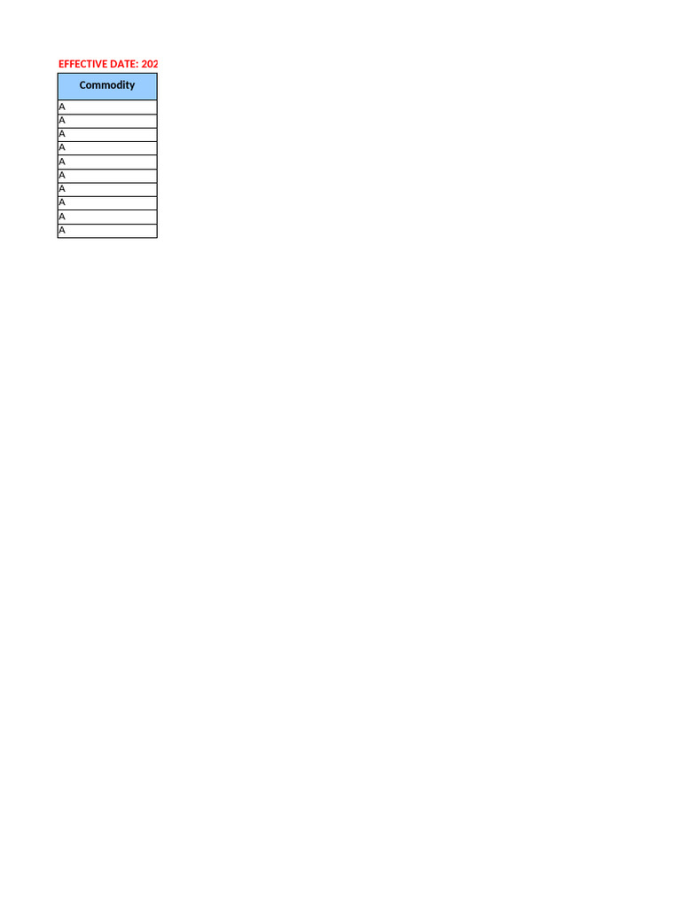 Yml - May - 24aaa Fak All in Rate Reference 240501 | PDF | Financial ...