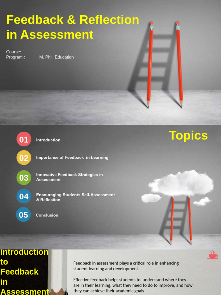 Feedback in Assessment | PDF | Learning | Mindset