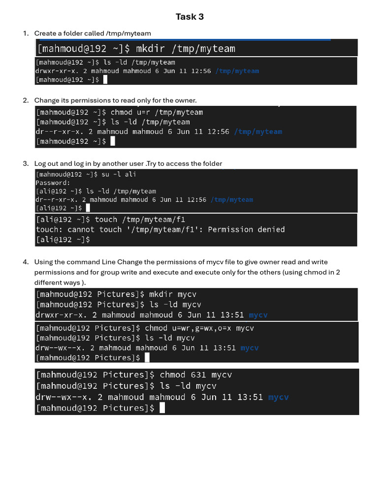 Task 3 | PDF | Computer File | Directory (Computing)