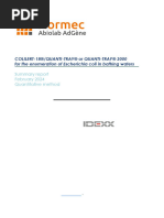 Colilert - 18 E-Coli Detection Manual | PDF | Microbiology | Bacteria
