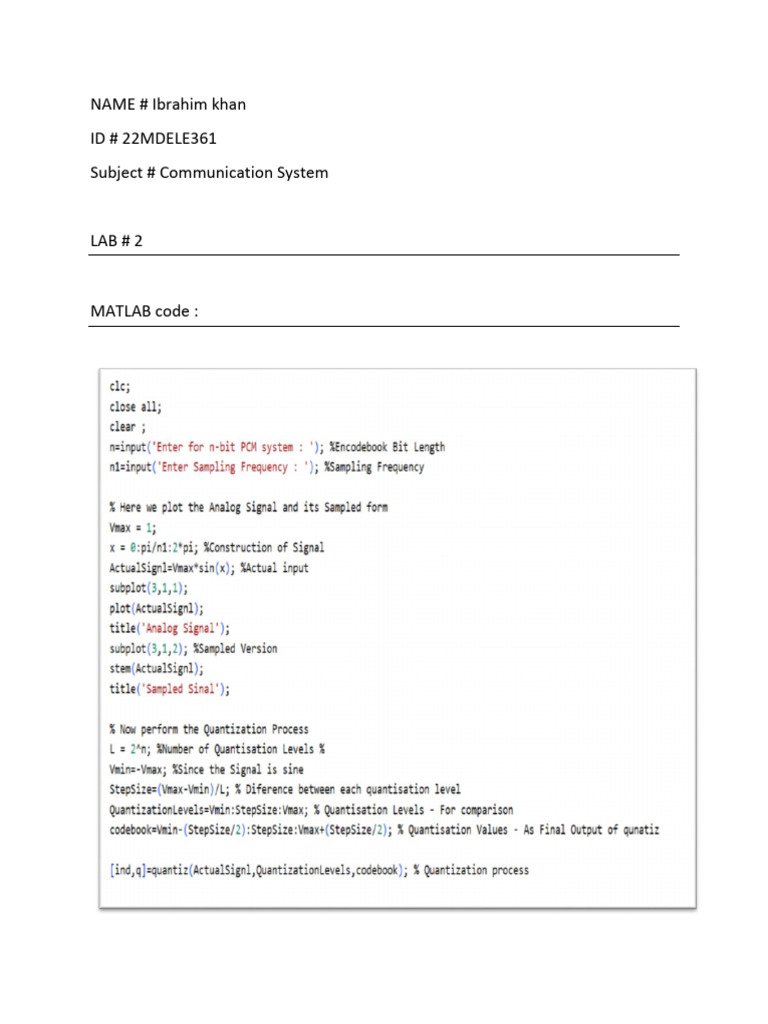 Lab # 2 | PDF
