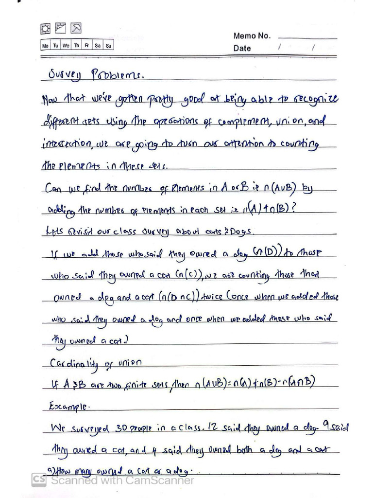 Survey Problems 1 | PDF