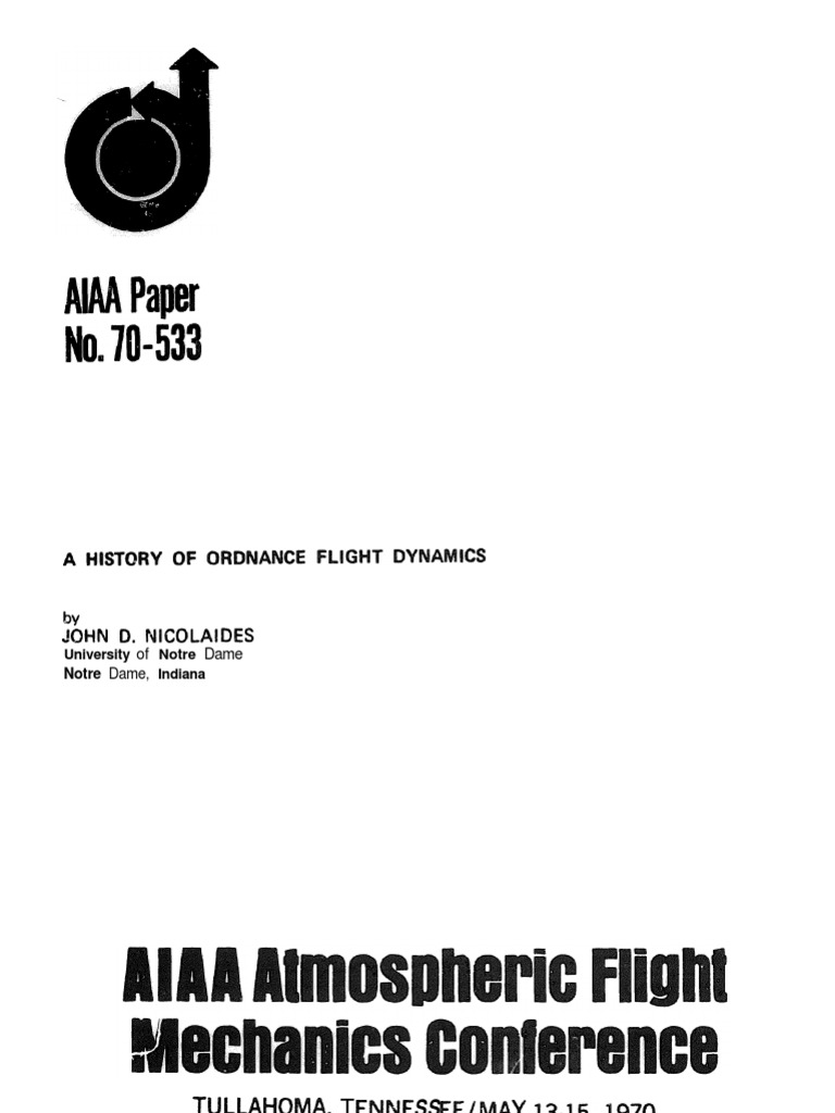 Aiaa atmospheric flight mechanics conference