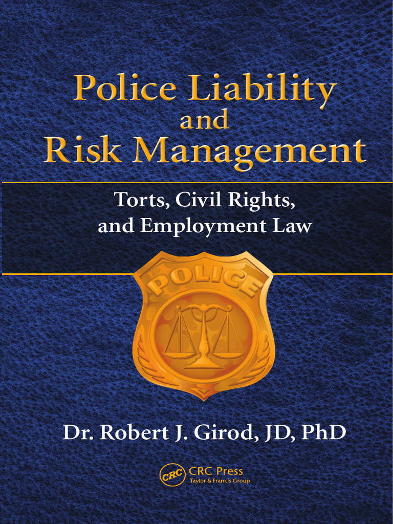 Police Liability & Risk Management Guide | PDF | Negligence | Tort
