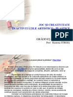 Joc Si Creativitate in Activitatile Artistico-plastice - Prof Stroia Ramona(1)