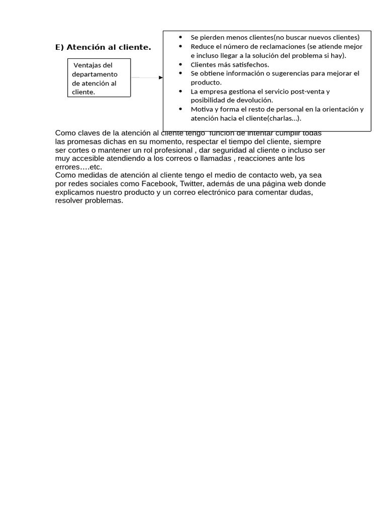 Claves para una Atención al Cliente Efectiva | PDF