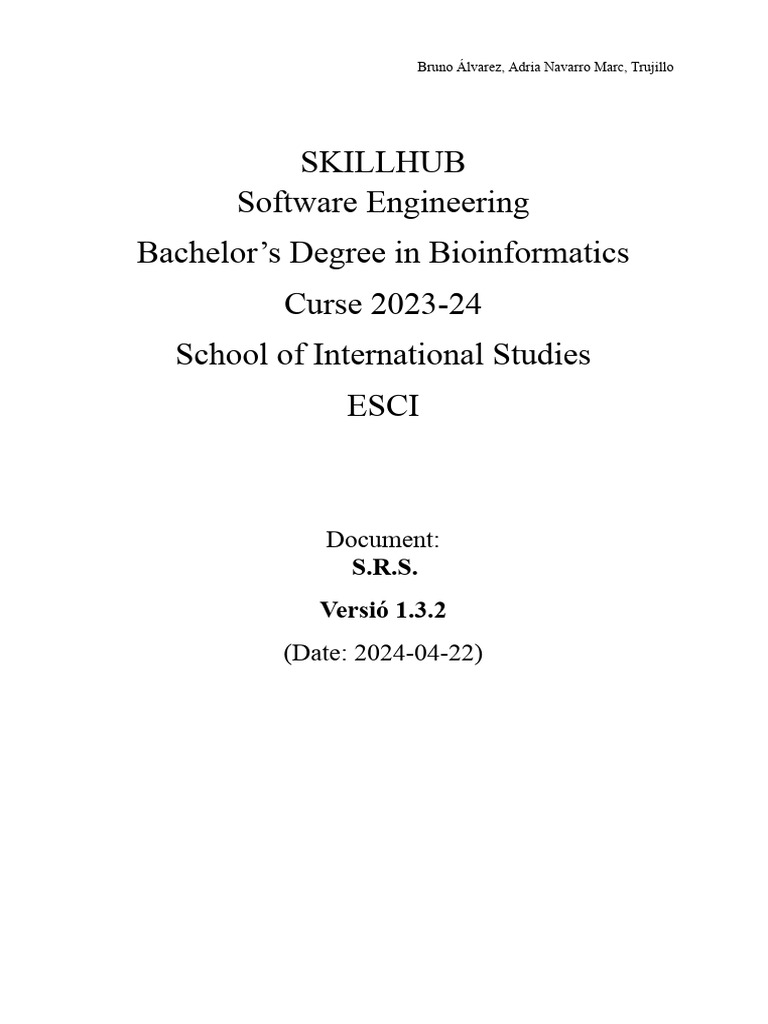 Software Requirement Specifications-1 | PDF | Unified Modeling Language ...