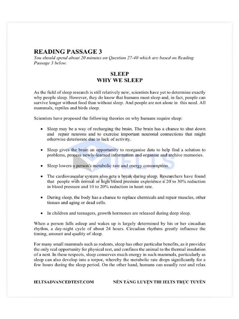 Sleep-Why We Sleep | PDF
