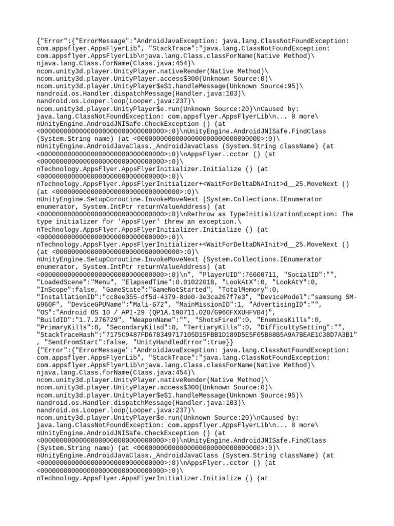 Android ClassNotFoundException Error | PDF | Android (Operating System ...