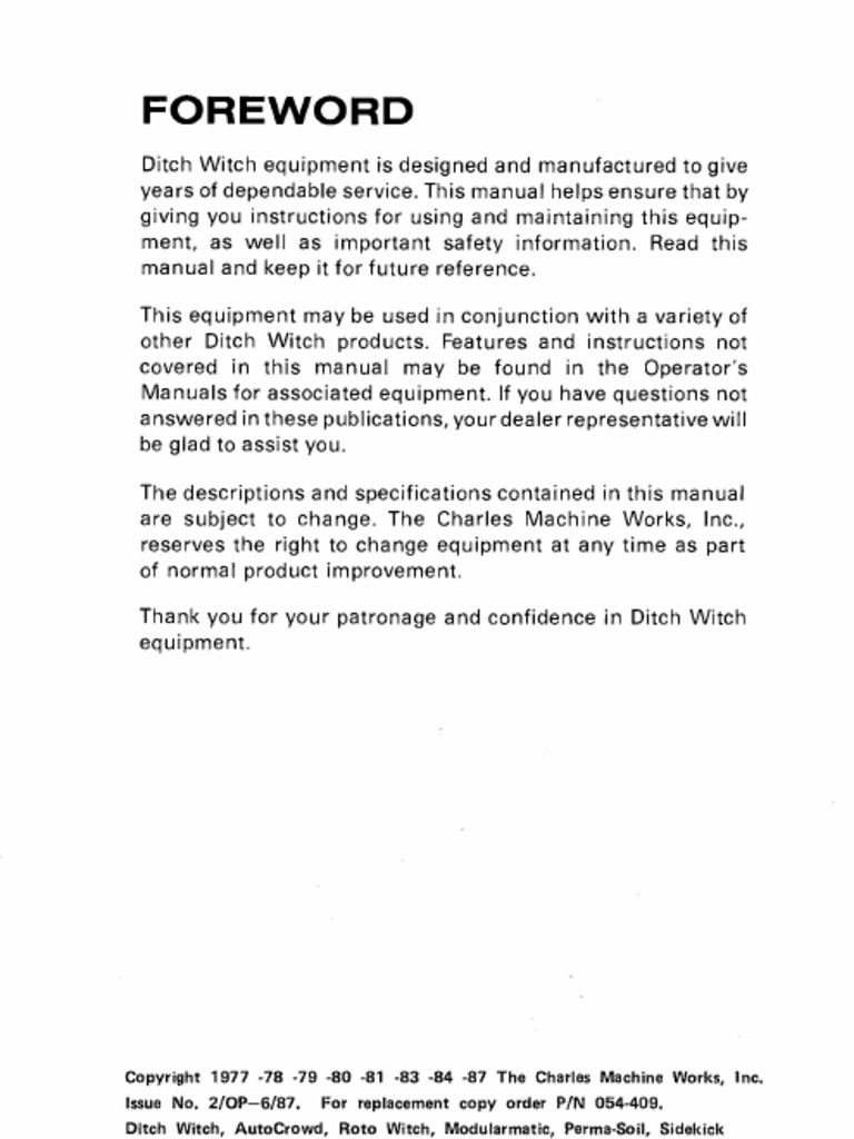 2200 Operator's Manual (ID0279259 - 01 - SVC) | PDF