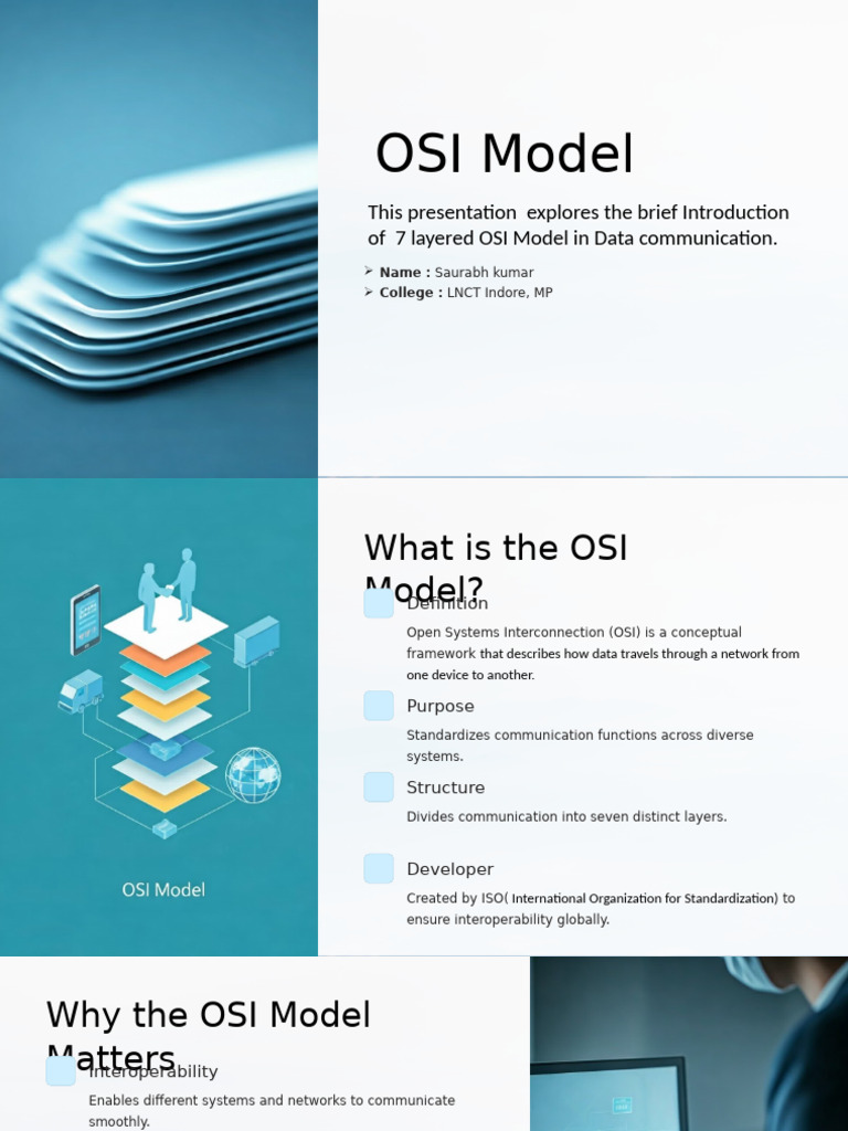 Understanding the 7 Layers of OSI Model | PDF | Osi Model | Computer ...