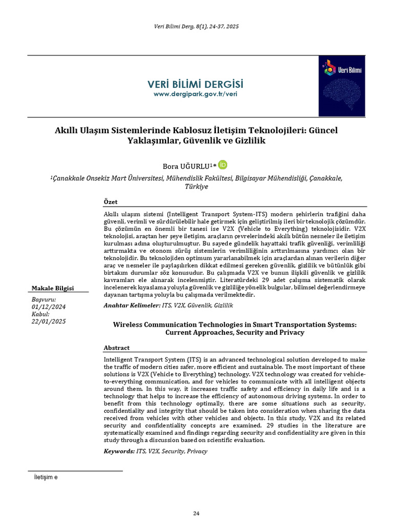 Wireless Communication Technologies in Smart Transportation Systems ...