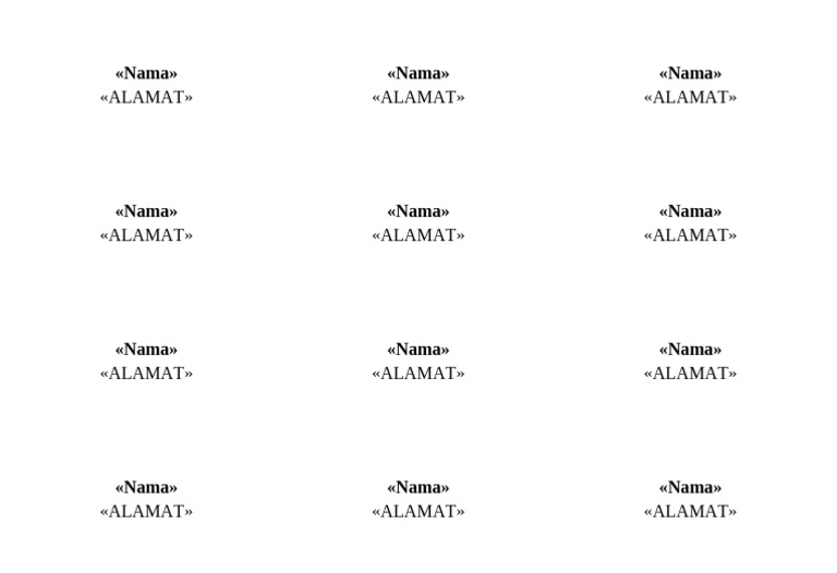 Label Undangan Upl | PDF