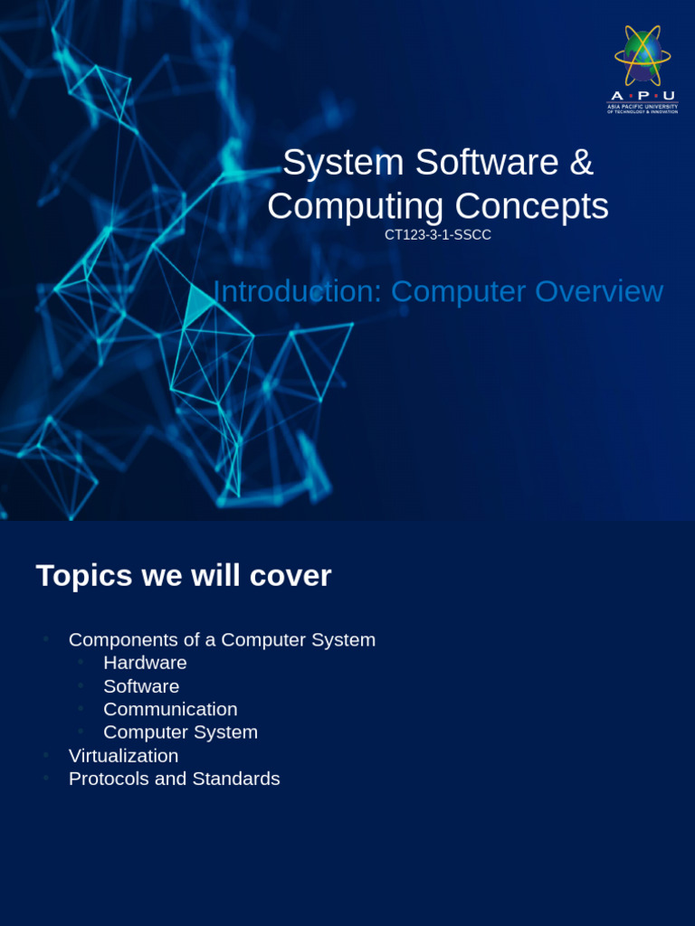 01 Lec Introduction Computer Overview | PDF | Central Processing Unit ...