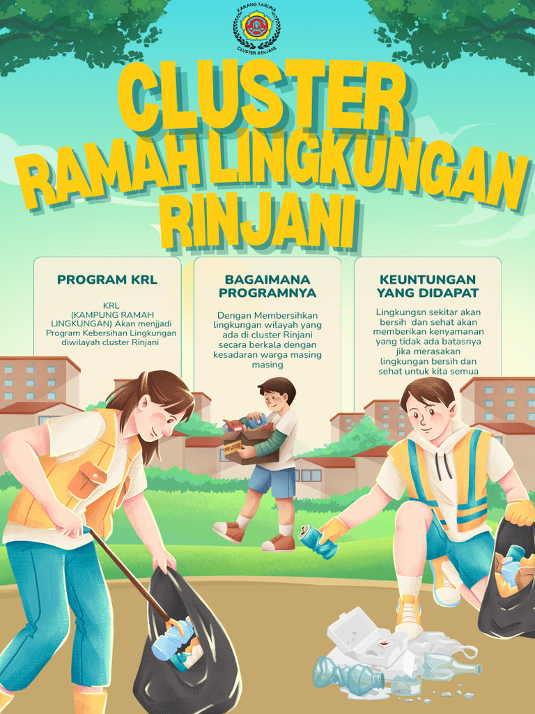 Program KRL: Kebersihan Cluster Rinjani | PDF