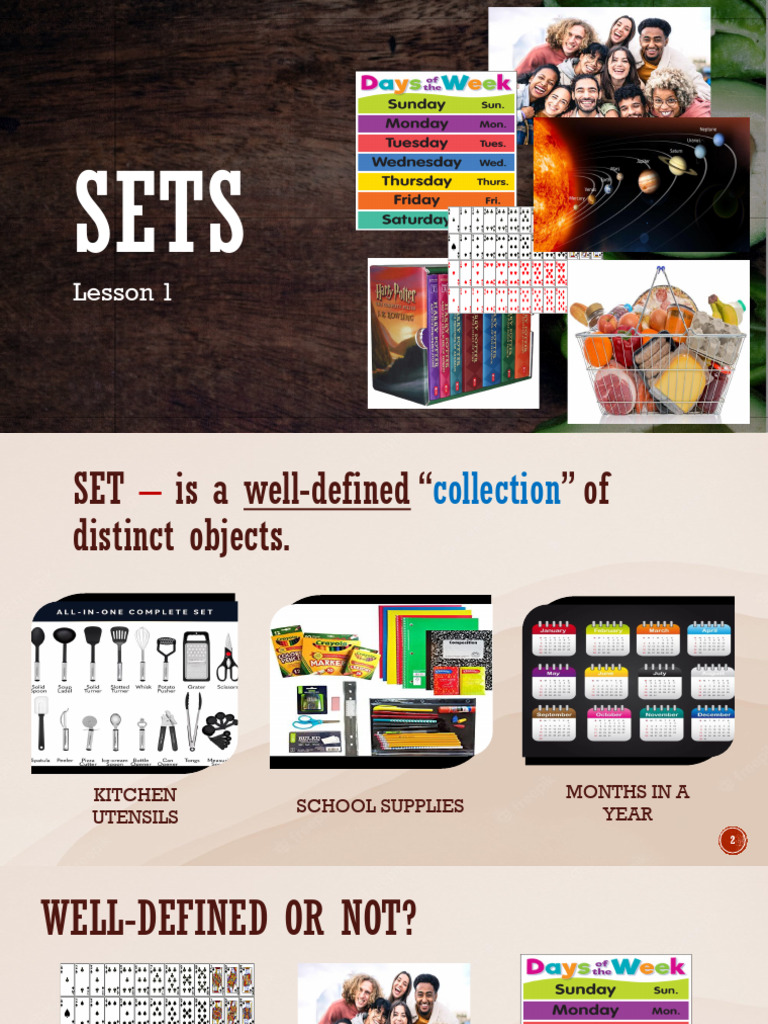 Understanding Sets and Their Applications | PDF | Set (Mathematics ...