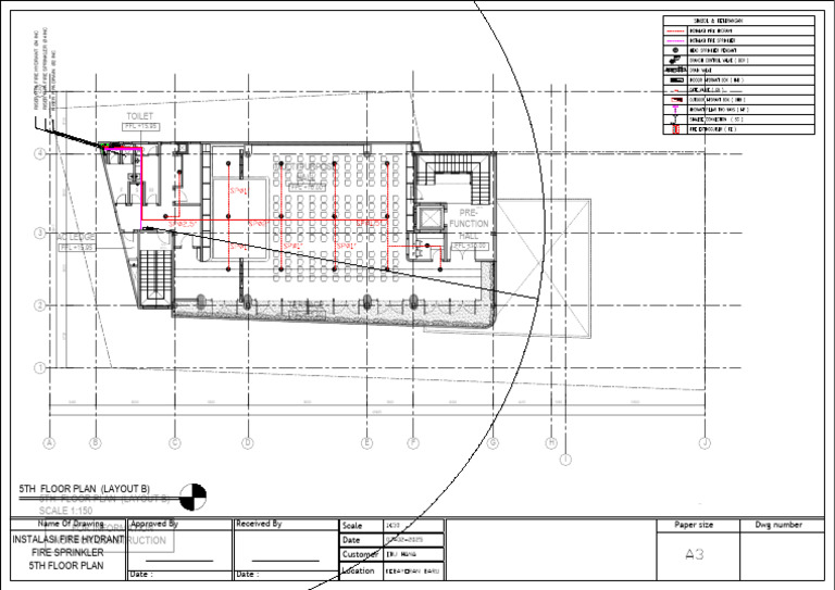 5th Floor Plan Layout B Details | PDF
