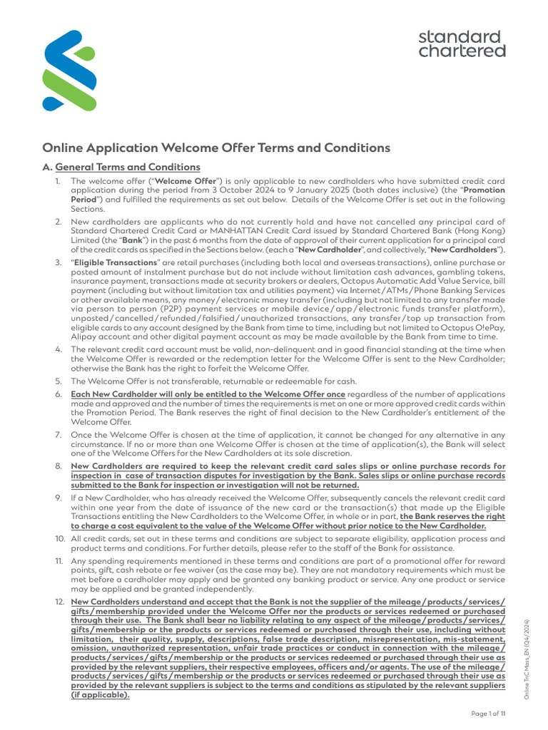 HK CC Tncs Downloadnow | PDF | Credit Card | Banking Technology